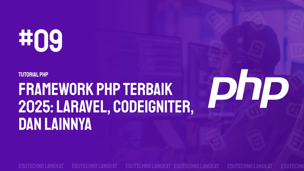 Gambar Framework PHP Terbaik 2025: Laravel, CodeIgniter, dan Lainnya